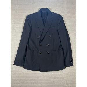 Louis Vuitton Uniforms Men's Black Virgin Wool Blazer/Jacket Size 46